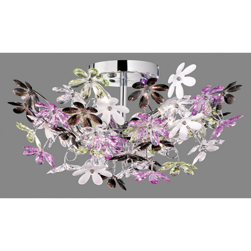 Plafon Flower multikolor - nowoczesny design | Reality