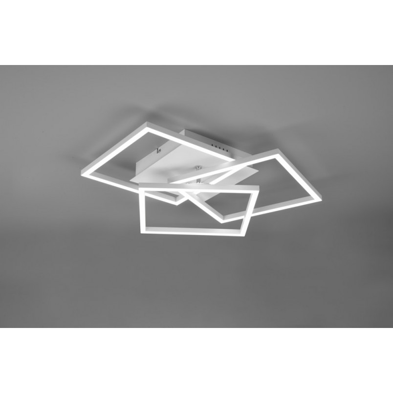 Plafon LED biały z pilotem - Reality Mobile 39cm