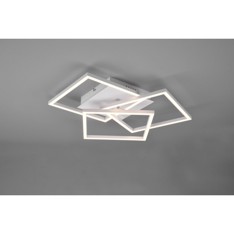 Plafon LED biały z pilotem - Reality Mobile 39cm