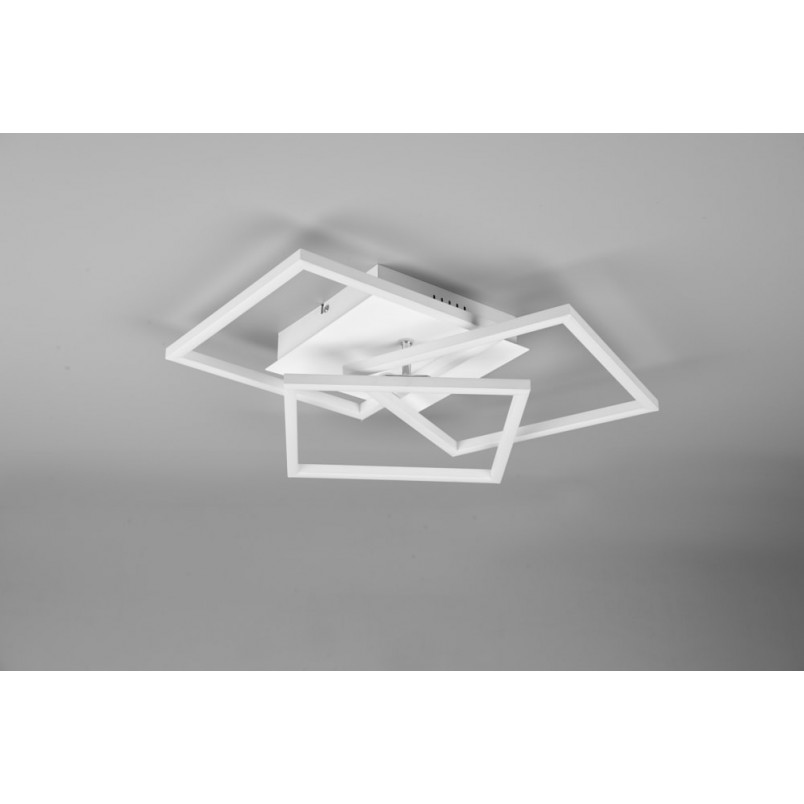 Plafon LED biały z pilotem - Reality Mobile 39cm