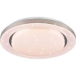 Plafon LED biały Atria 58cm - Pilot, Ściemniacz | Reality