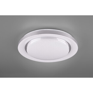 Plafon LED biały Atria 58cm - Pilot, Ściemniacz | Reality