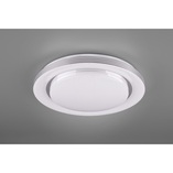 Plafon LED biały Atria 58cm - Pilot, Ściemniacz | Reality
