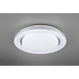 Plafon LED biały Atria 58cm - Pilot, Ściemniacz | Reality