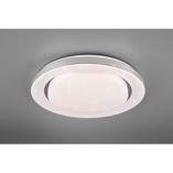 Plafon LED biały Atria 58cm - Pilot, Ściemniacz | Reality