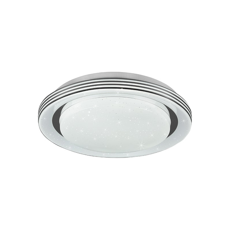 Plafon LED Atria 27cm - Pilot, Ściemniacz, Biały | Reality