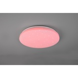 Plafon LED Kira z pilotem | Ściemniacz, RGB | Reality