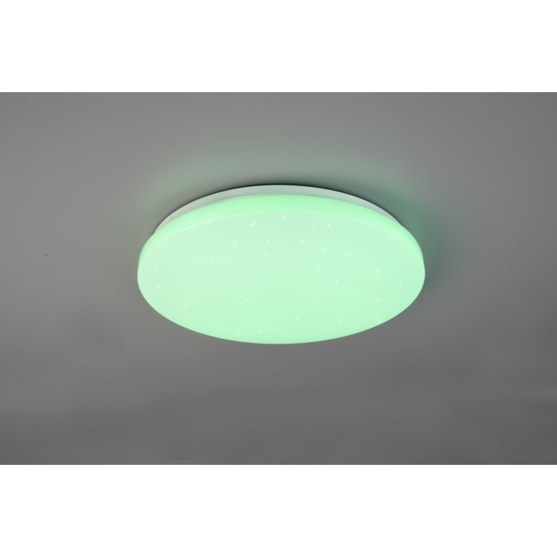 Plafon LED Kira z pilotem | Ściemniacz, RGB | Reality