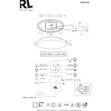 Plafon LED Kira z pilotem | Ściemniacz, RGB | Reality