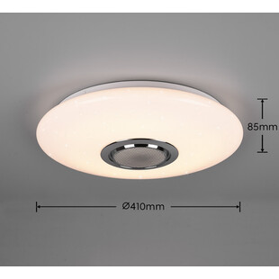 Plafon LED Reality Musica z Głośnikiem i Pilotem | 41cm