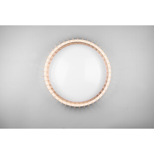 Plafon drewniany LED Monte 60cm z pilotem - Reality