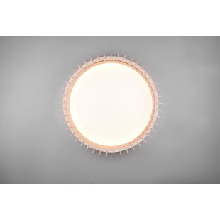 Plafon drewniany LED Monte 60cm z pilotem - Reality