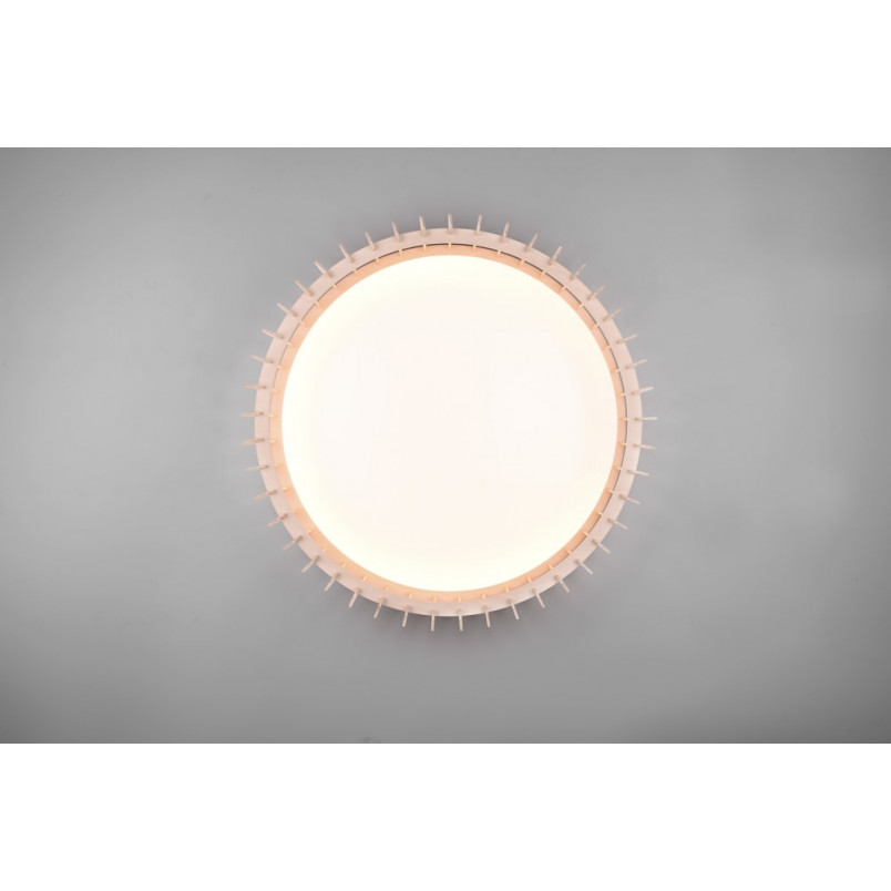 Plafon drewniany LED Monte 60cm z pilotem - Reality