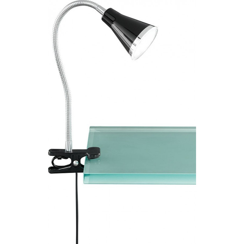 Lampa Klips Arras Czarna Reality | Nowoczesne Oświetlenie