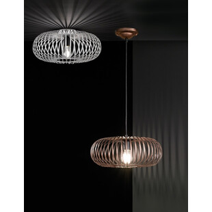 Plafon Johann Trio - Druciany, Miedziany, 40cm | Sklep z Lampami