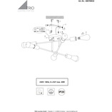 Plafon Industrialny Cross | Trio - Loftowy Design