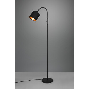 Lampa podłogowa czarno-złota Tommy | Reality - Komfort i styl