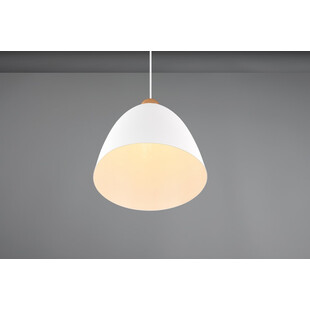 Lampa wisząca skandynawska Jagger biała - Reality | Kup teraz