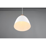 Lampa wisząca skandynawska Jagger biała - Reality | Kup teraz