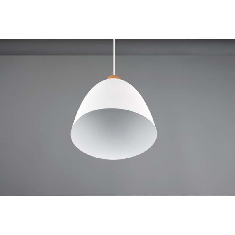 Lampa wisząca skandynawska Jagger biała - Reality | Kup teraz