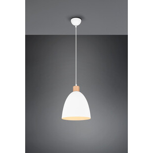 Lampa wisząca skandynawska Jagger biała - Reality | Kup teraz