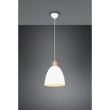 Lampa wisząca skandynawska Jagger biała - Reality | Kup teraz
