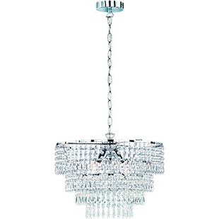 Żyrandol glamour kryształowy Orient 42 Przezroczysty/Chrom Reality