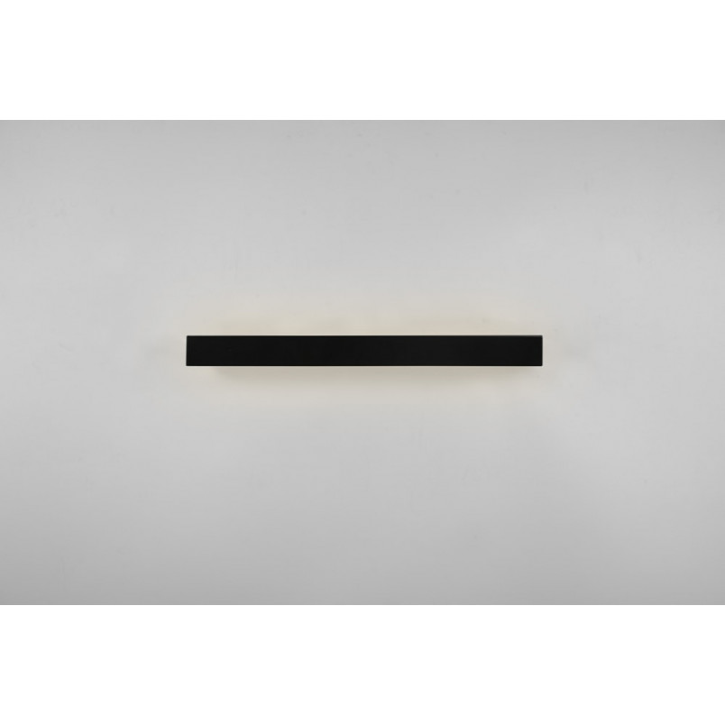 Kinkiet łazienkowy Rocco LED 60cm czarny Trio - Światło IP44