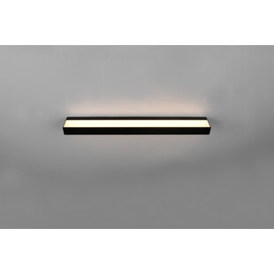 Kinkiet łazienkowy Rocco LED 60cm czarny Trio - Światło IP44