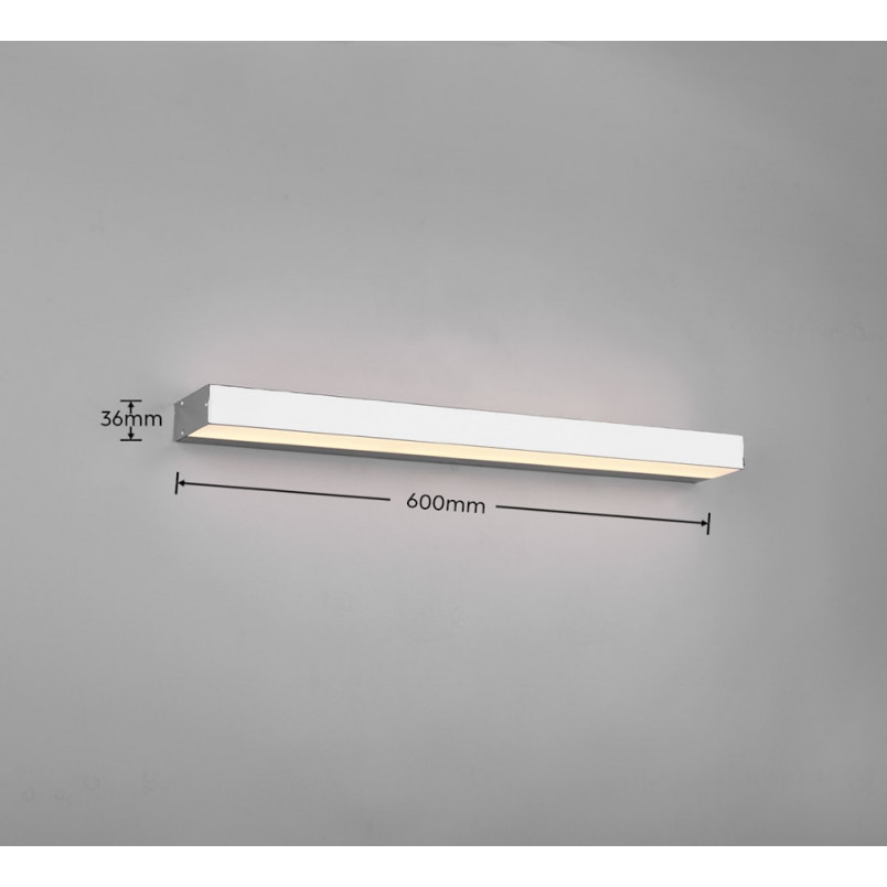 Kinkiet łazienkowy LED Rocco | Trio - 60cm, Chrom