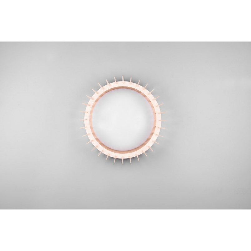 Plafon drewniany Monte 40cm LED | Skandynawski design