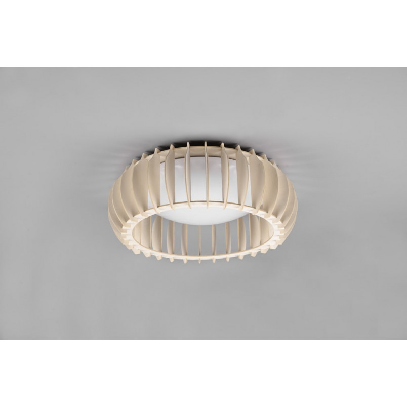 Plafon drewniany Monte 40cm LED | Skandynawski design