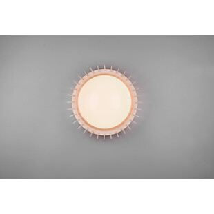 Plafon drewniany Monte 40cm LED | Skandynawski design