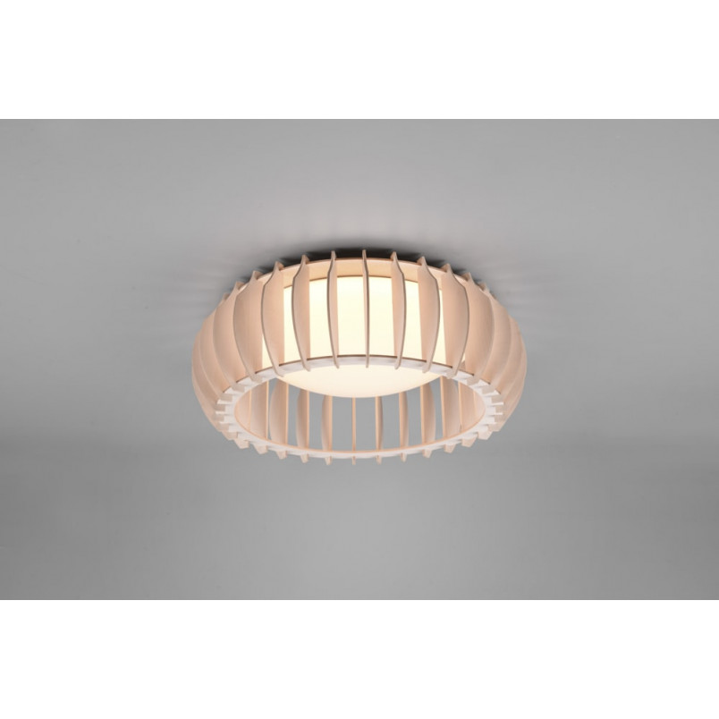 Plafon drewniany Monte 40cm LED | Skandynawski design