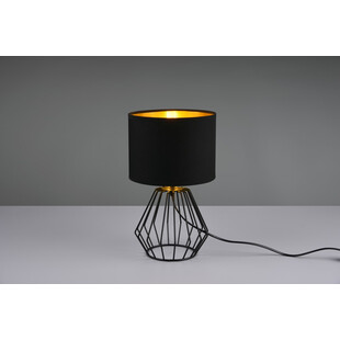 Lampa stołowa czarna Reality Chuck | Loftowa lampa na stół