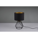 Lampa stołowa czarna Reality Chuck | Loftowa lampa na stół