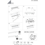 Kinkiet łazienkowy LED Trio Piera 79cm Chrom | Sklep z oświetleniem