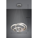 Lampa wisząca LED Yara Trio | Nowoczesne oświetlenie