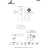 Lampa wisząca LED Yara Trio | Nowoczesne oświetlenie