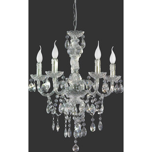 Żyrandol Lustre 52cm - Kryształowy Blask | Reality