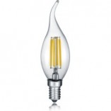 Żarówka Dekoracyjna Trio E14 LED - Wygięta, Ciepłe Światło