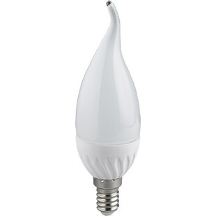 Żarówka Dekoracyjna E14 Trio - Wygięta LED 4W - Biała