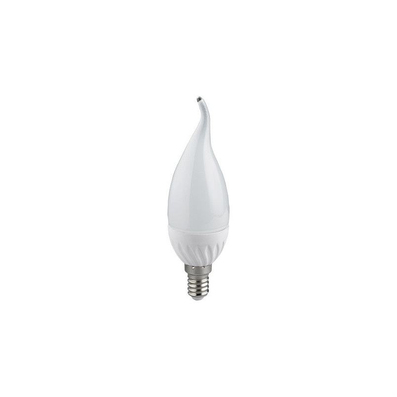 Żarówka Dekoracyjna E14 Trio - Wygięta LED 4W - Biała
