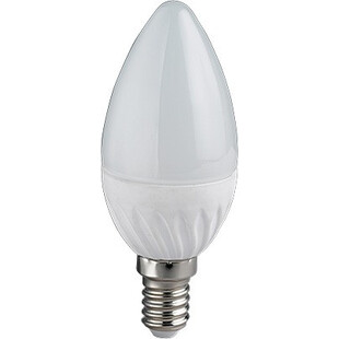 Żarówka LED E14 Świeca Trio | 6W, Ciepła Biała