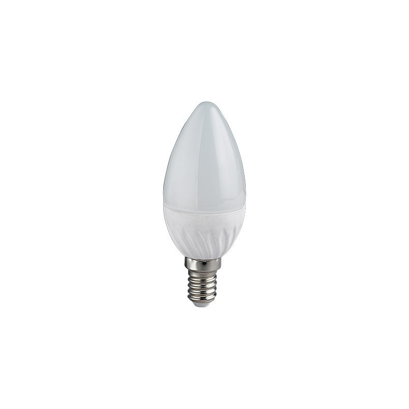 Żarówka LED E14 Świeca Trio | 6W, Ciepła Biała
