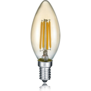 Żarówka LED E14 Bursztynowa Trio - Oświetlenie z Charakterem