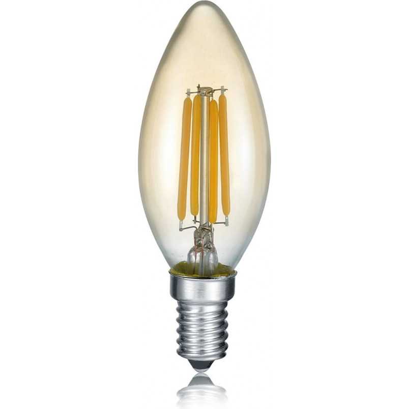 Żarówka LED E14 Bursztynowa Trio - Oświetlenie z Charakterem