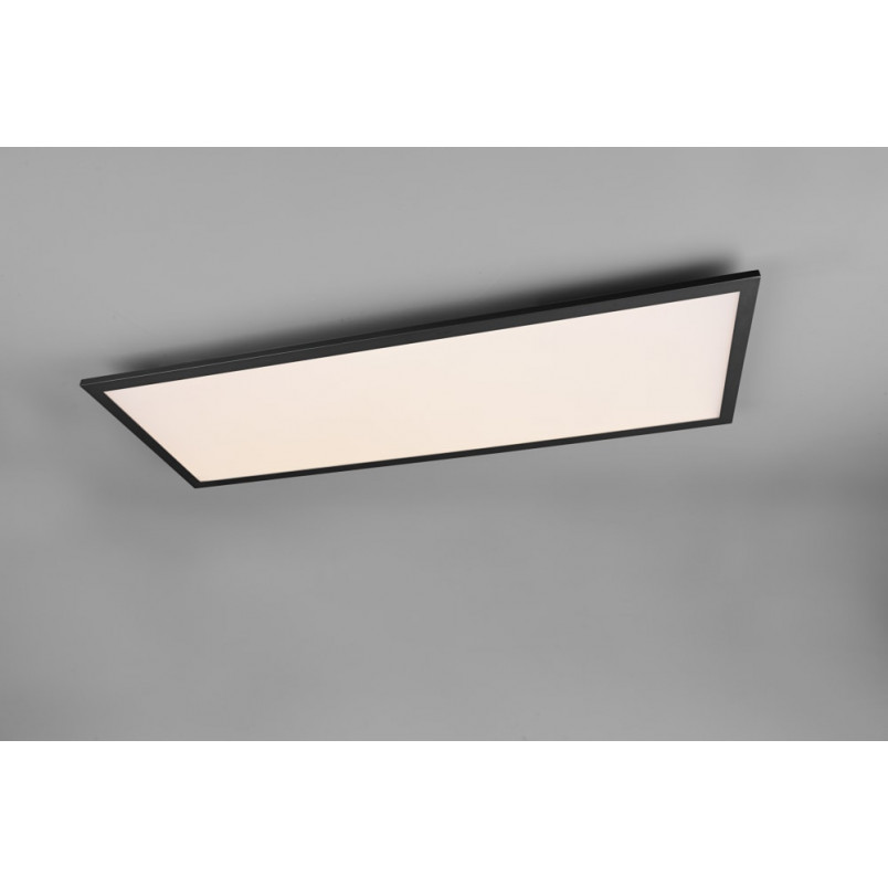 Plafon LED Alpha 80cm Czarny | Reality - Oświetlenie