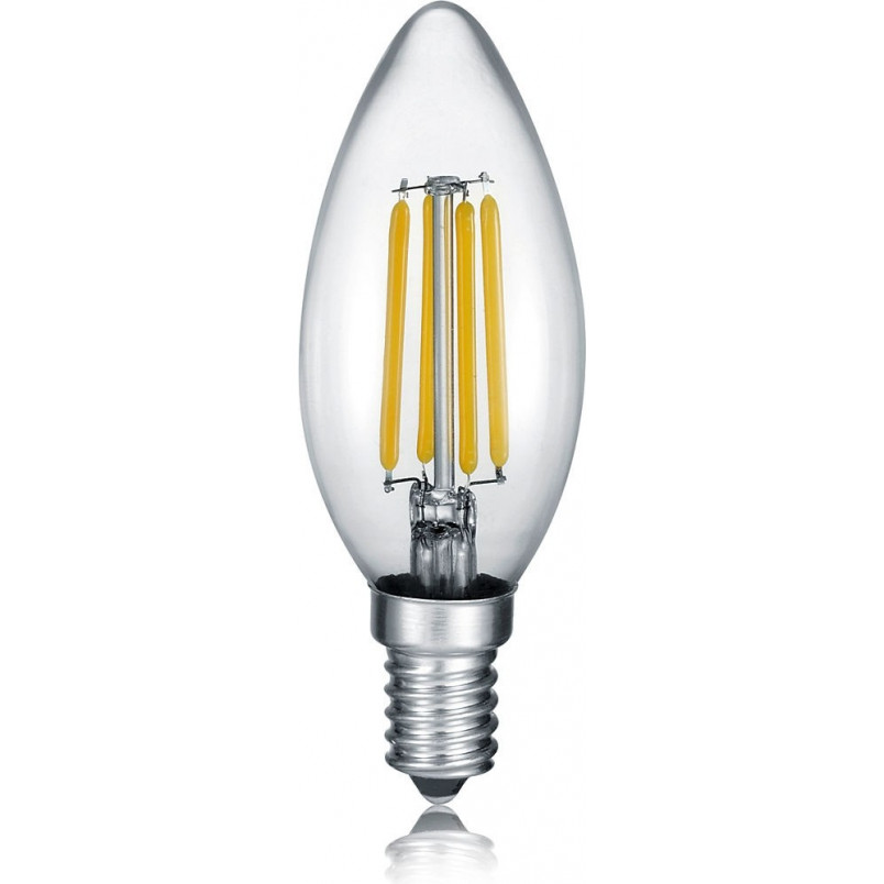 Żarówka LED E14 Świeca Trio | 4W, Ciepła Barwa