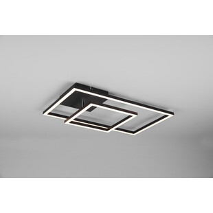 Plafon LED czarny Reality Padella 64cm - Nowoczesne oświetlenie